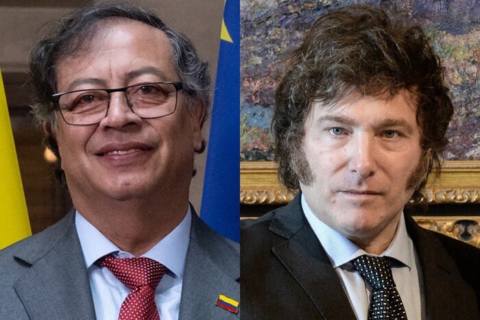 Javier Milei, Gustavo Petro y la pelea que no fue televisada